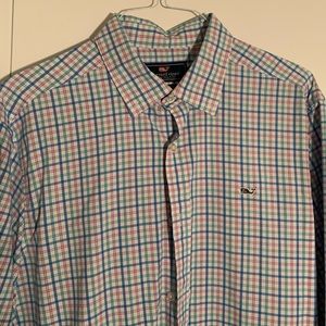 Vineyard Vines Men’s Button Down Whale Shirt